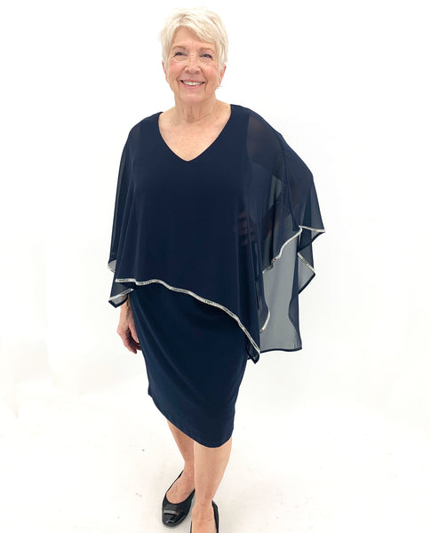 Frank Lyman 218175 Caplet Short Dress