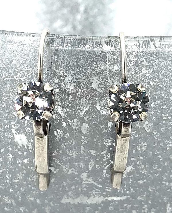 Rachel Marie Designs June Leverback Earring Clear