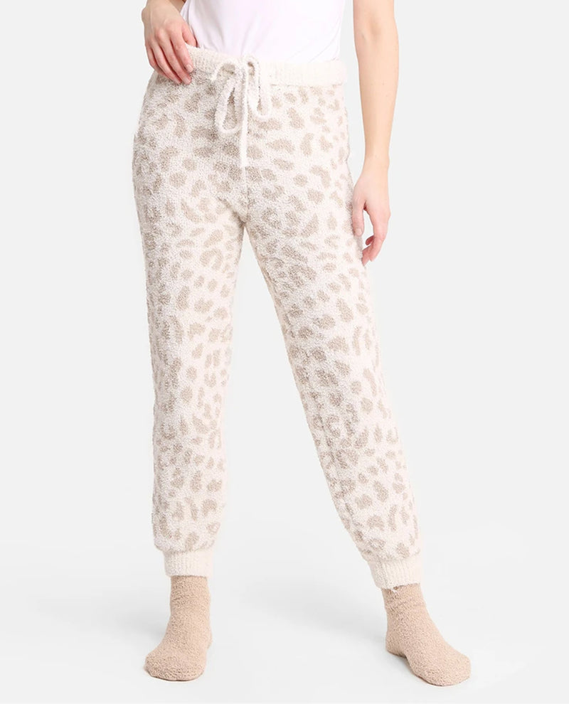 Leopard Print Drawstrings Drawstring Leopard Print JCL1008 | Sweater Pants | Cozy Lounge Pants ...