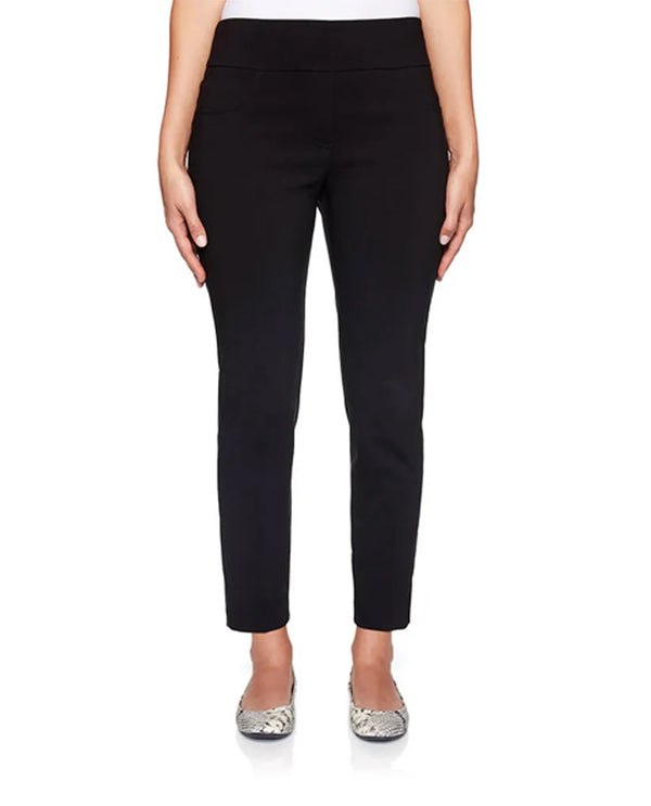 Ruby Rd. 92392 Pull On Millennium Ankle Pant Black