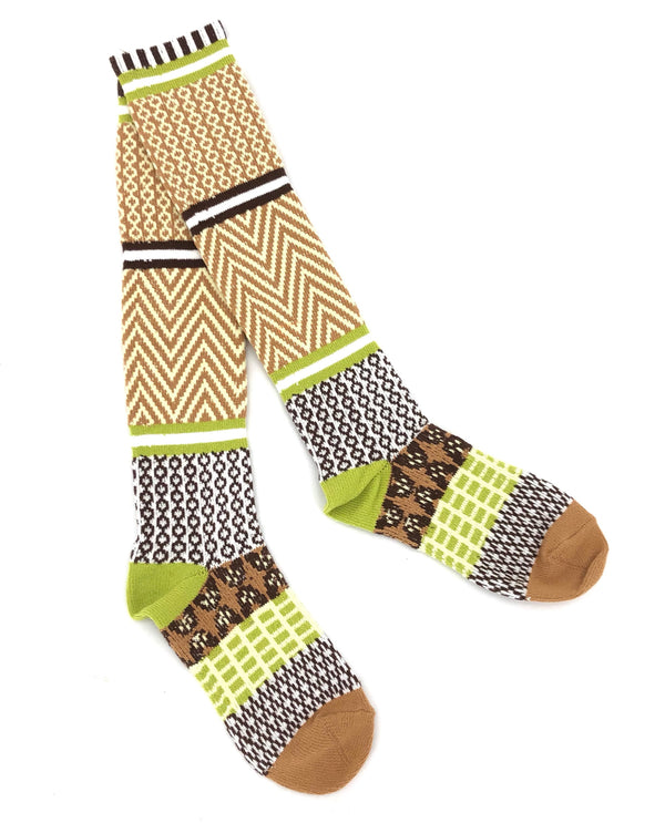 World's Softest Socks WS66624-356 Pina Colada Gallery Knee High
