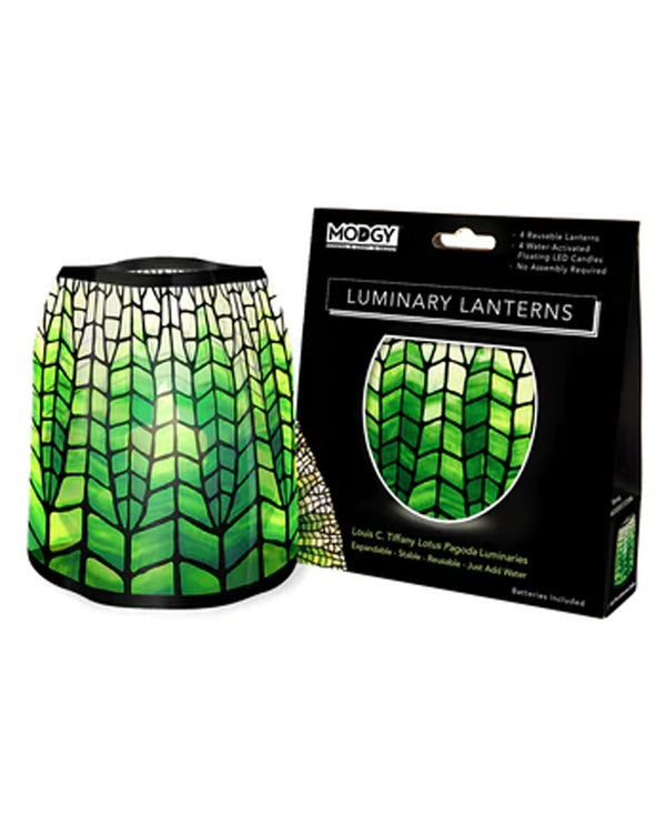 Modgy LUM3084 Green Pagoda Luminary Set