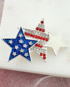 Patriotic Star Pin/Pendant X22ST
