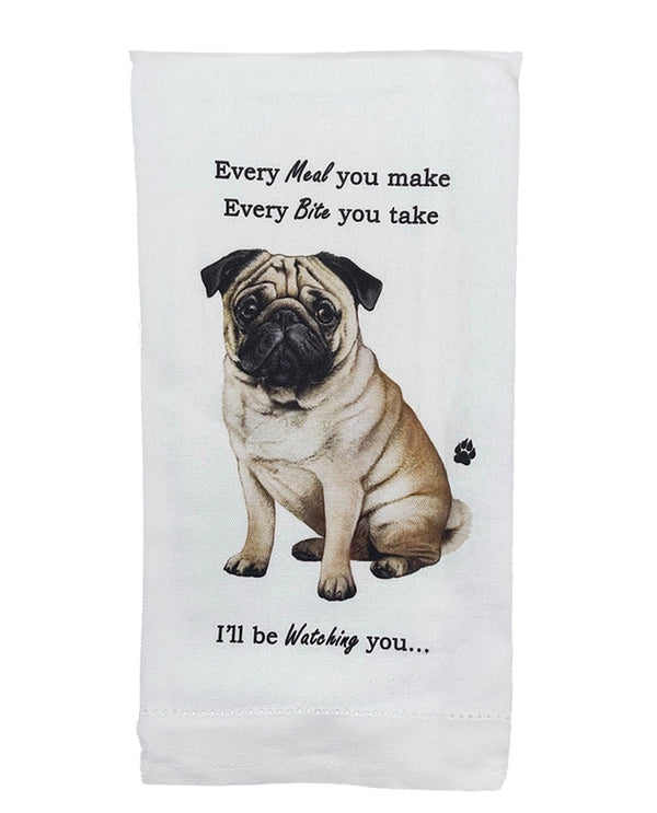 Pug Towel 711-31