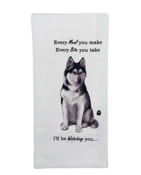 Siberian Husky Towel 711-40