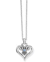 Brighton JM5973 Alcazar Heart Glint Convertible Necklace