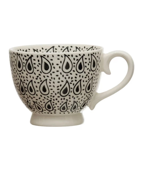 Black and White Pattern Mug DF4368A