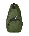 Day Pack Anti-Theft Bag Regular Size Olive