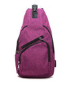 Day Pack Anti-Theft Large Size Plum