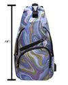 Day Pack Anti-Theft Large Size Amethyst