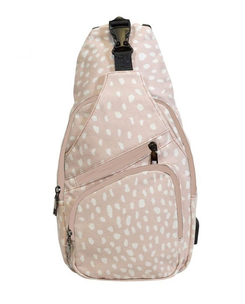 Day Pack Anti-Theft Large Size Fawn