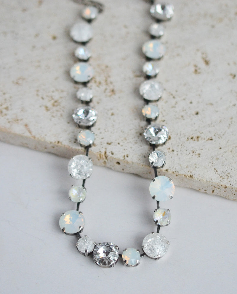 Rachel Marie Designs Penny Necklace Diamond Dust