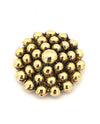 Hobnail Magnetic Brooch 2324 Gold