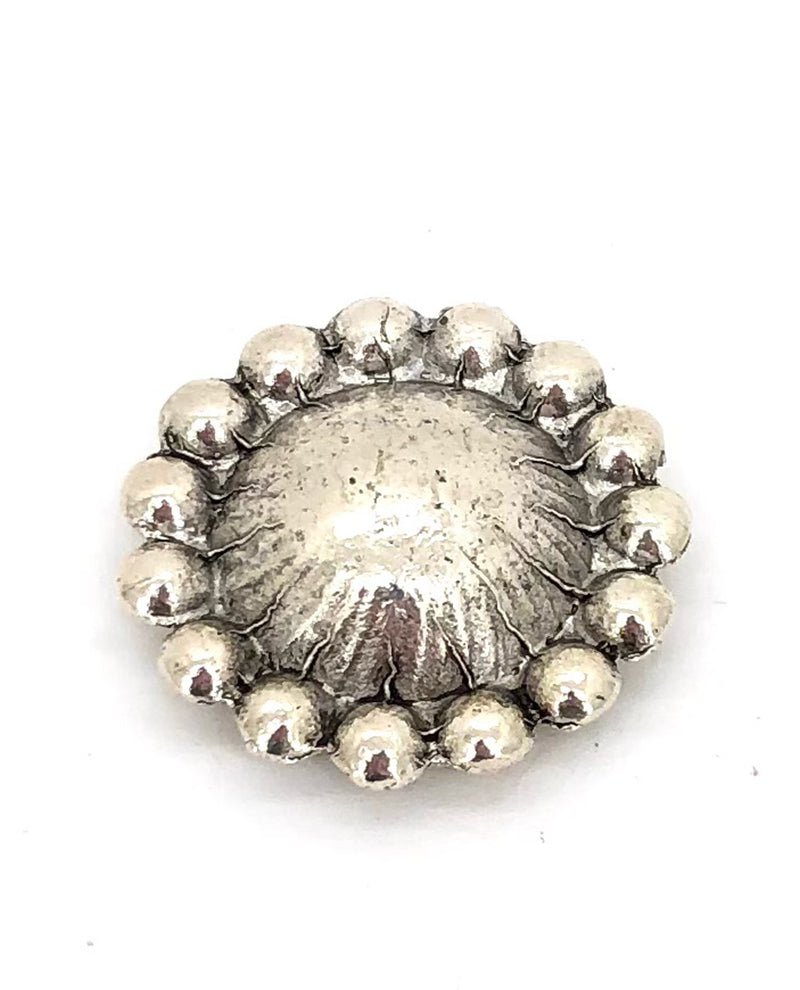 Hobnail Dome Brooch 2328 Silver