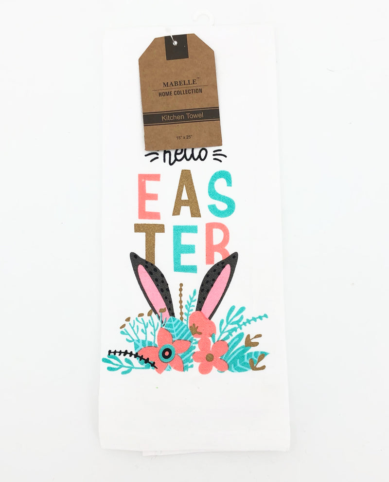 Easter Print Towels 352-KT HLLO