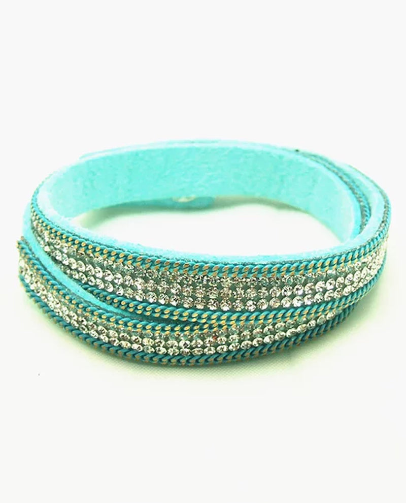 Chain Stone Wrap Bracelet STONE/CHAIN Mint