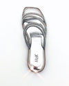 A/B Sparkle Multi Strap Slide IRIS Silver