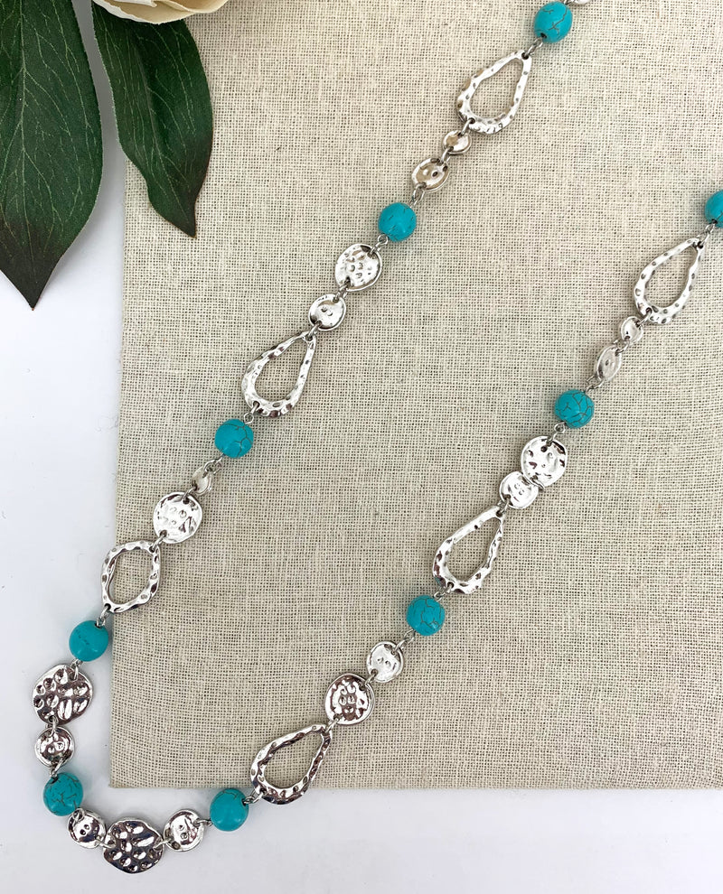 Long Turquoise Necklace