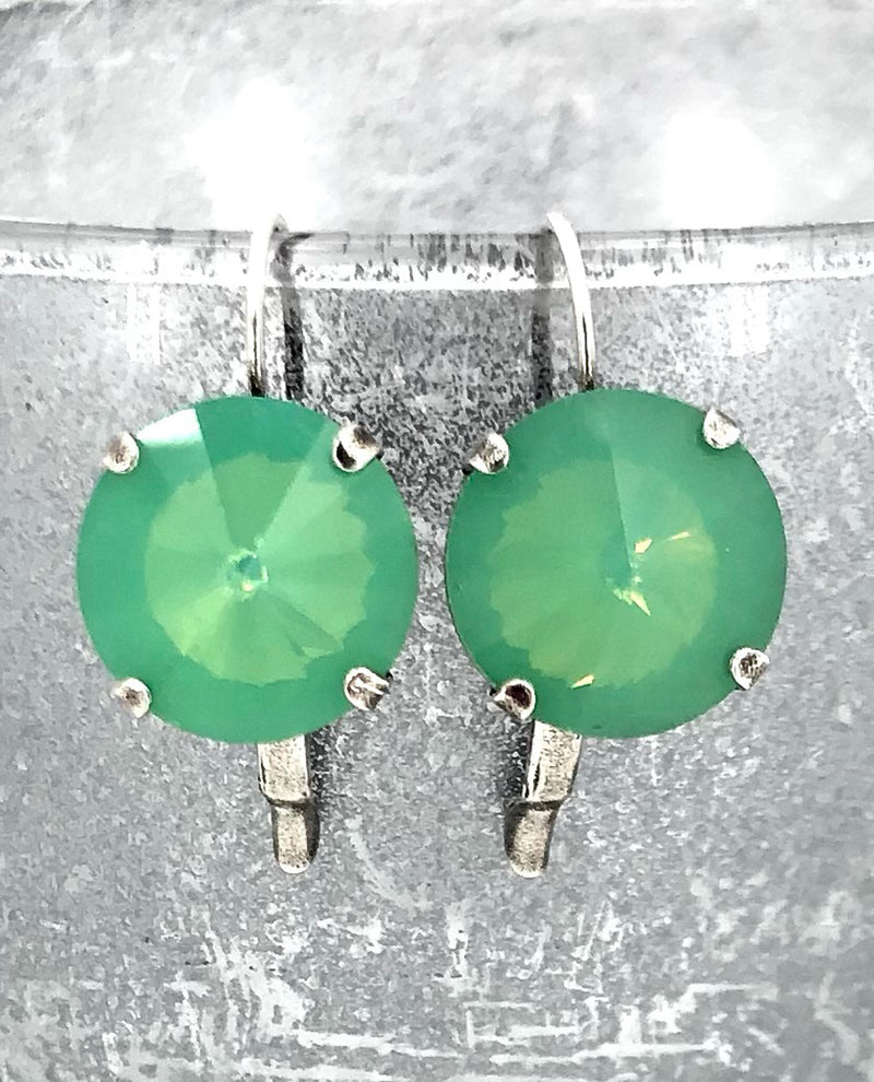 Rachel Marie Designs Bev 14MM Drop Earring Pacific Opal