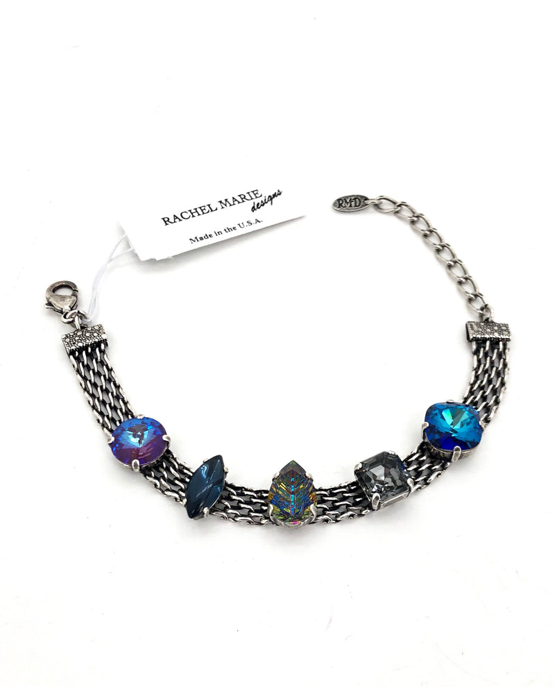 Rachel Marie Designs Amber Mesh Crystal Bracelet Jewel