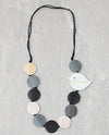 Beaded Robin Necklace DW22N08 White