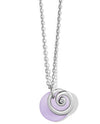 Brighton JM631B Contempo Glass Candy Purple Necklace