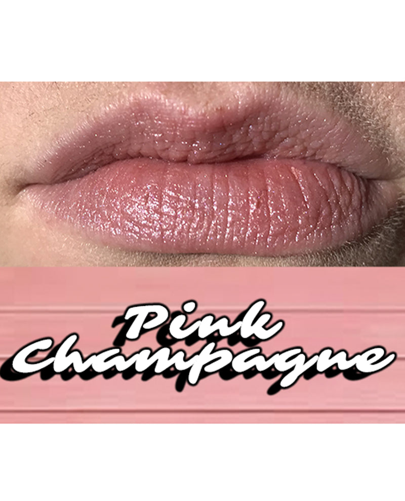 Shimmer Organic Lip Balm Pink