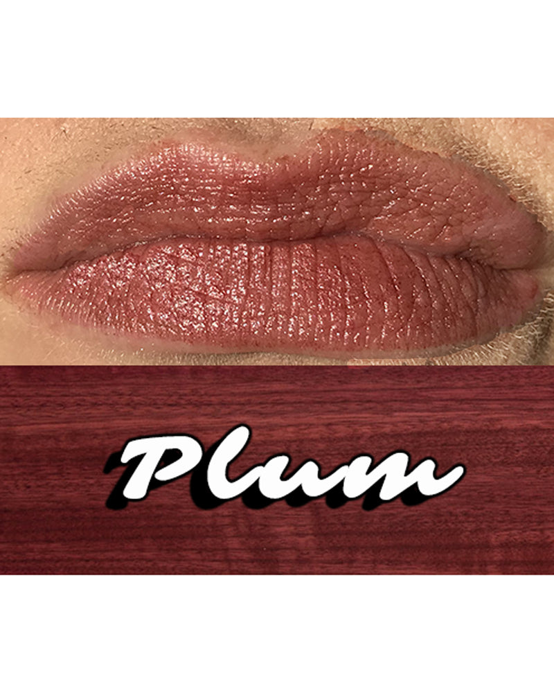 Shimmer Organic Lip Balm Plum