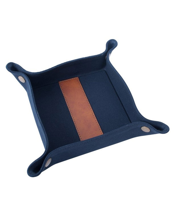 Striped Valet Tray CDHA160-171 Navy