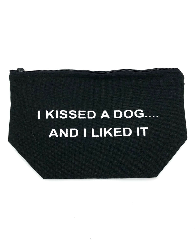 Dog Sayings Make Up Bag MBL-DOG-ASR KISS