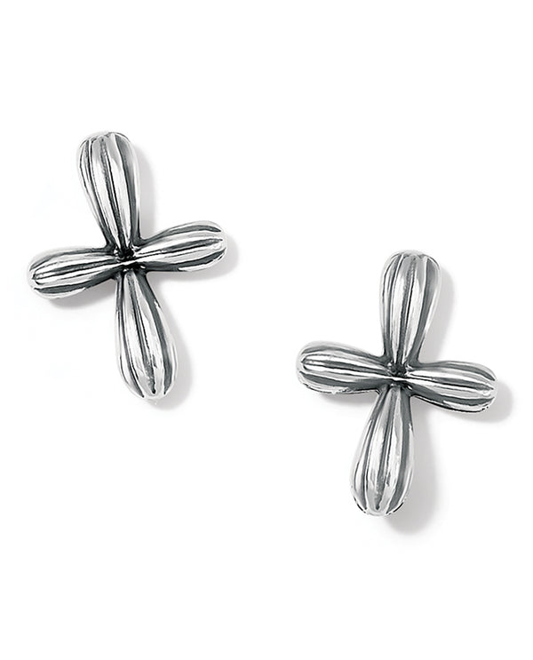 Brighton Ja8960 Amphora Cross Post Earrings