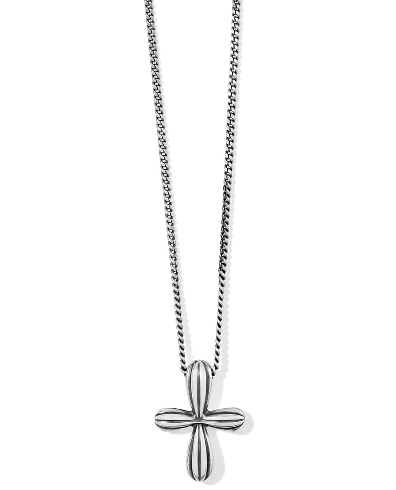 Brighton JM6830 Amphora Petite Cross Necklace