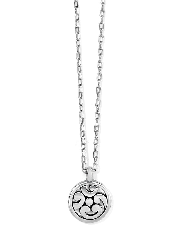 Brighton JM6960 Contempo Medallion Petite Necklace