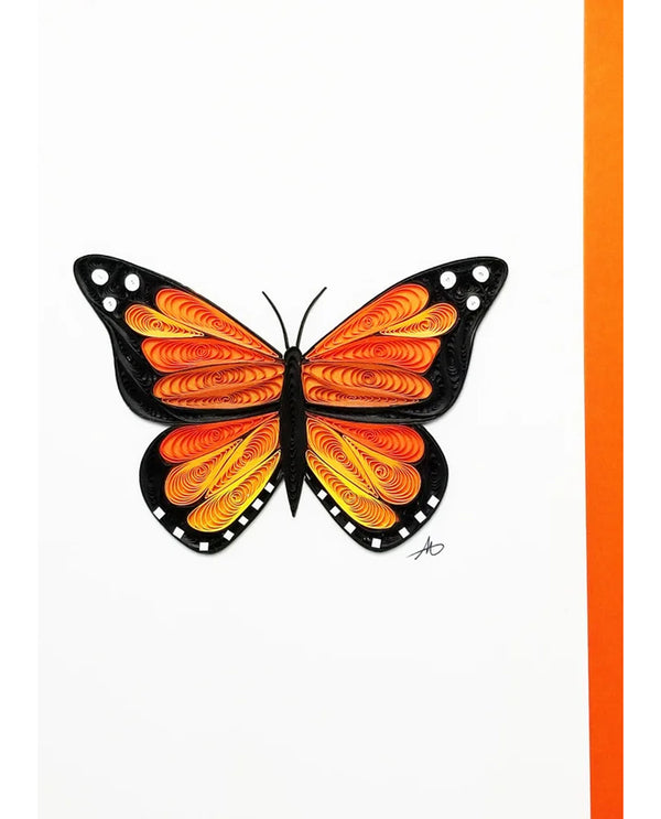 Monarch Butterfly Card 254