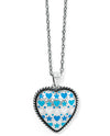 Brighton JM7053 Amore Shades Multi Heart Necklace