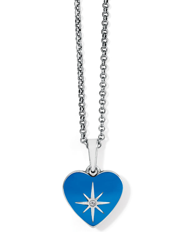 Brighton JM704A Amore Shades Sky Heart Necklace