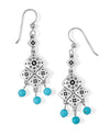 Brighton JA8993 Mosaic Tile French Wire Earring