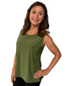 Solid Tank Top 9302 Olive