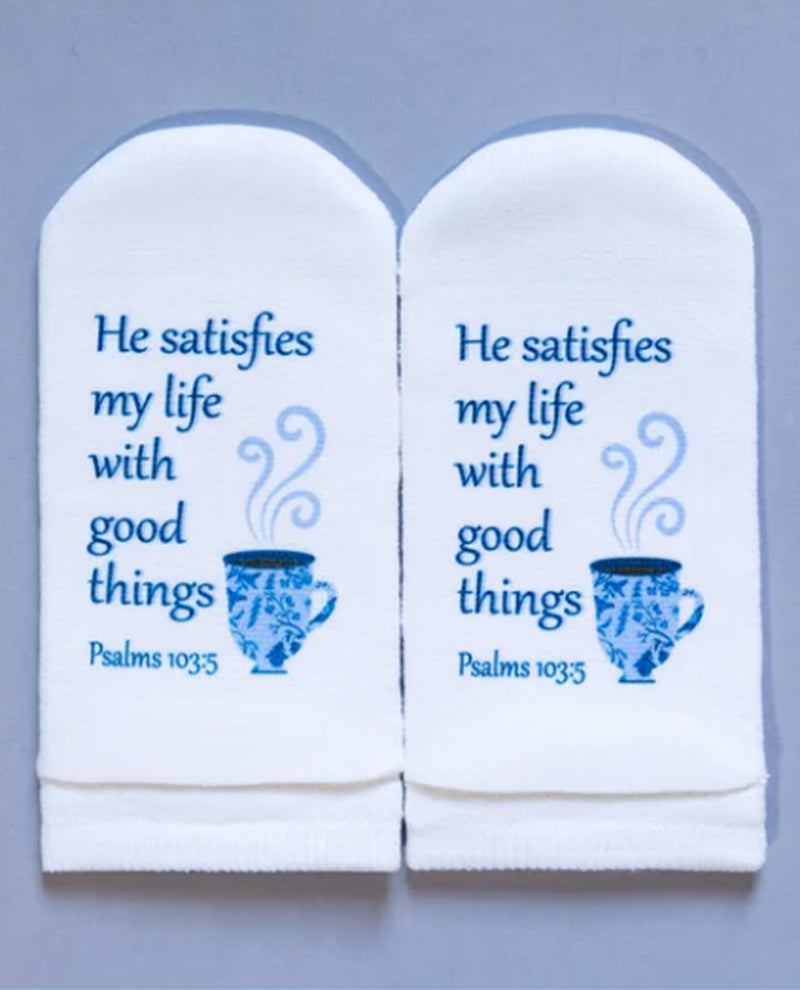 Standing On The Word Stock PSALM 103:5 Coffee Sock