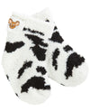 Worlds Softest Socks MCCZCRI Infant Snug Cozy Crew Black & White