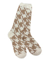 World's Softest Socks WSCALCRW-155 Houndstooth Cali Crew