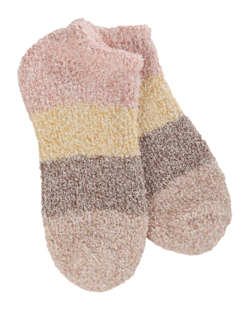 World's Softest Socks WSCZLOW-116 Rose Cozy Low