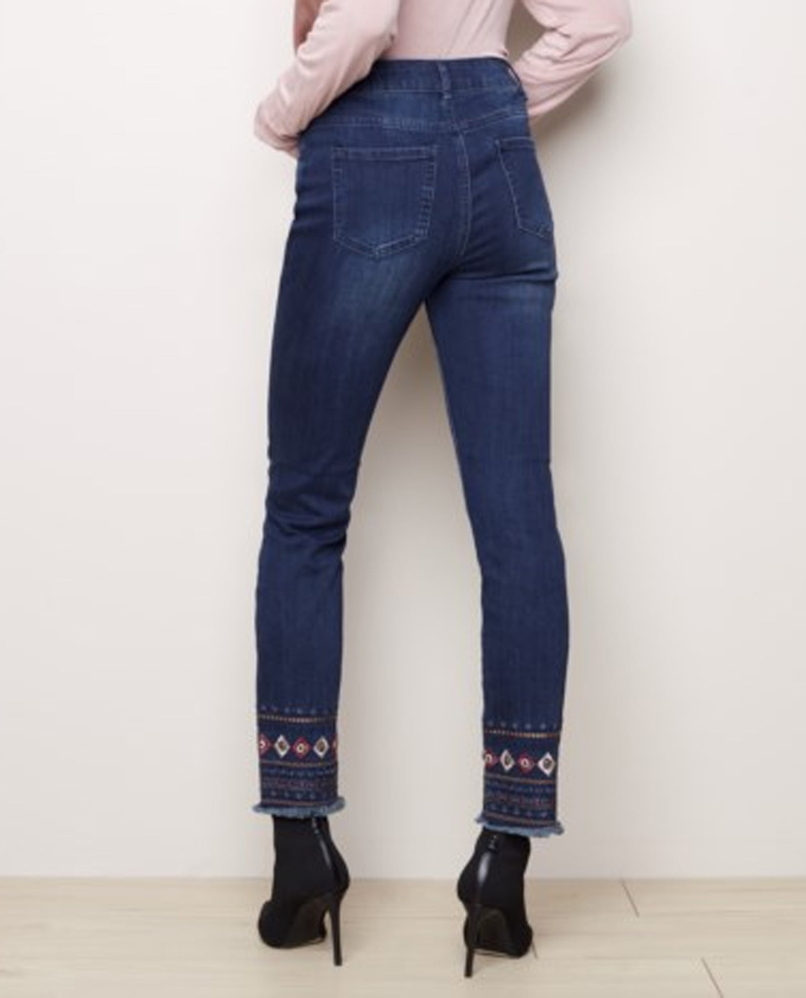 Charlie B C5377-431A Embroidered Cuff Jean | Charlie B Jeans – The ...