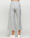  Textured Crop Sweatpant P7123 GREY