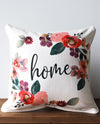 Little Birdie TXT0718P Ditsy Home Wreath Pillow