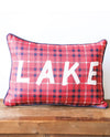 Little Birdie STE0720P Plaid Lake Pillow