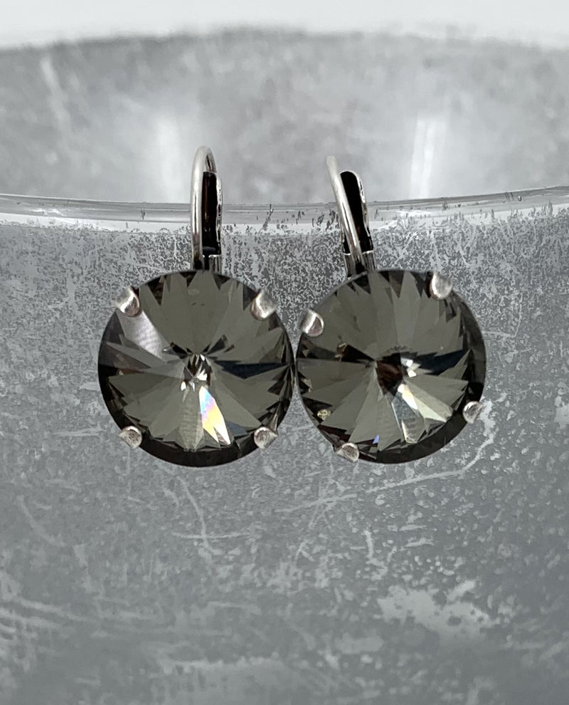 Rachel Marie Designs Bev Earring Black Diamond