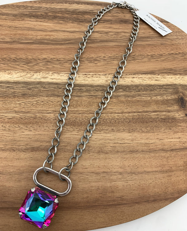 Rachel Marie Designs Mae Pendant Necklace Vitrail Light