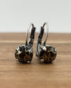 Rachel Marie Designs Jess Earrings Jet Gold Patina