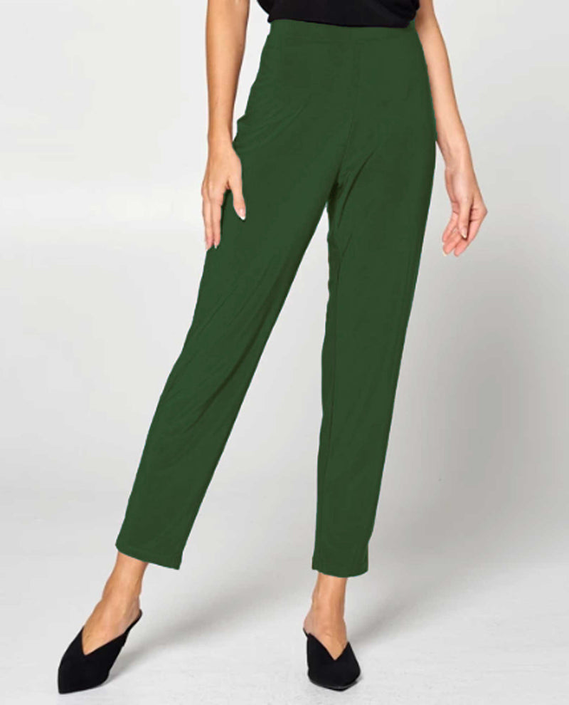 By JJ IT-129 S Relax Narrow Pant Olive